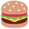 Hamburger emoji on Twitter